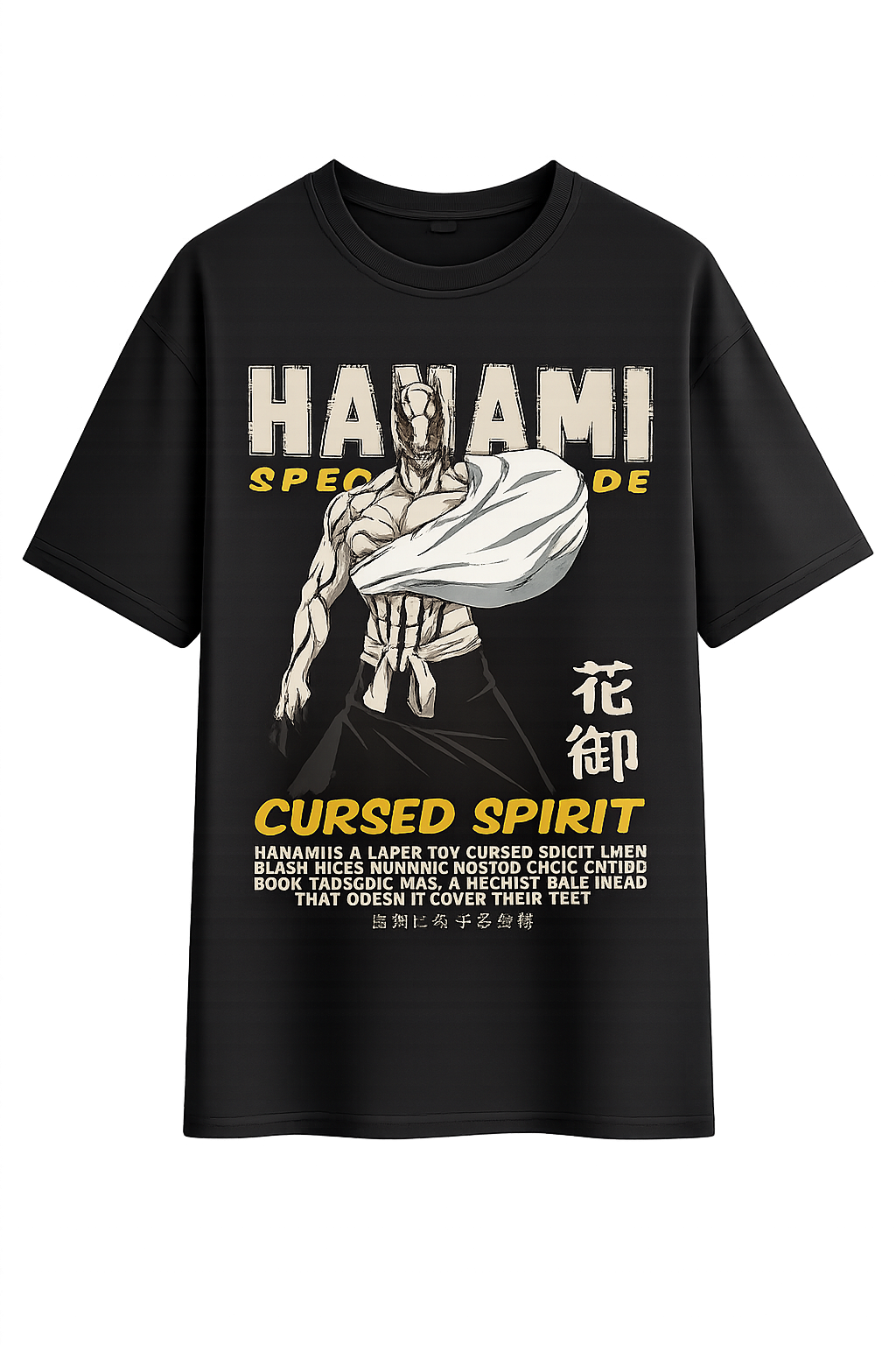 HANAMI EARTH CURSE VINTAGE ANIME TEE