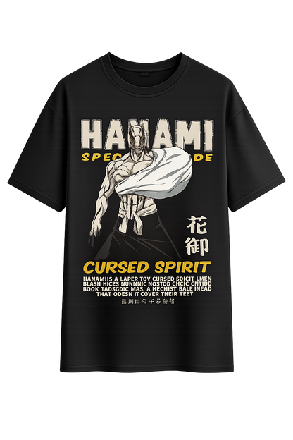 HANAMI EARTH CURSE VINTAGE ANIME TEE