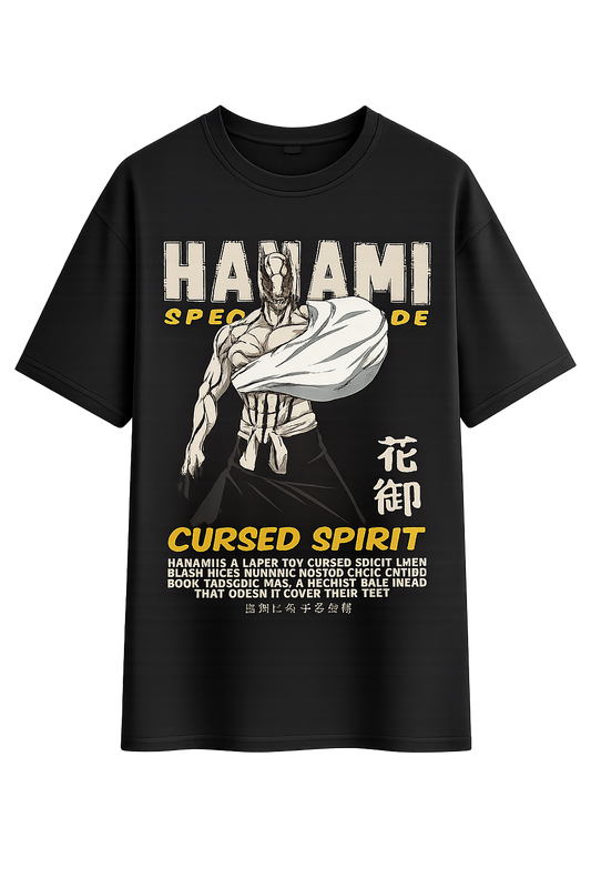 HANAMI EARTH CURSE VINTAGE ANIME TEE