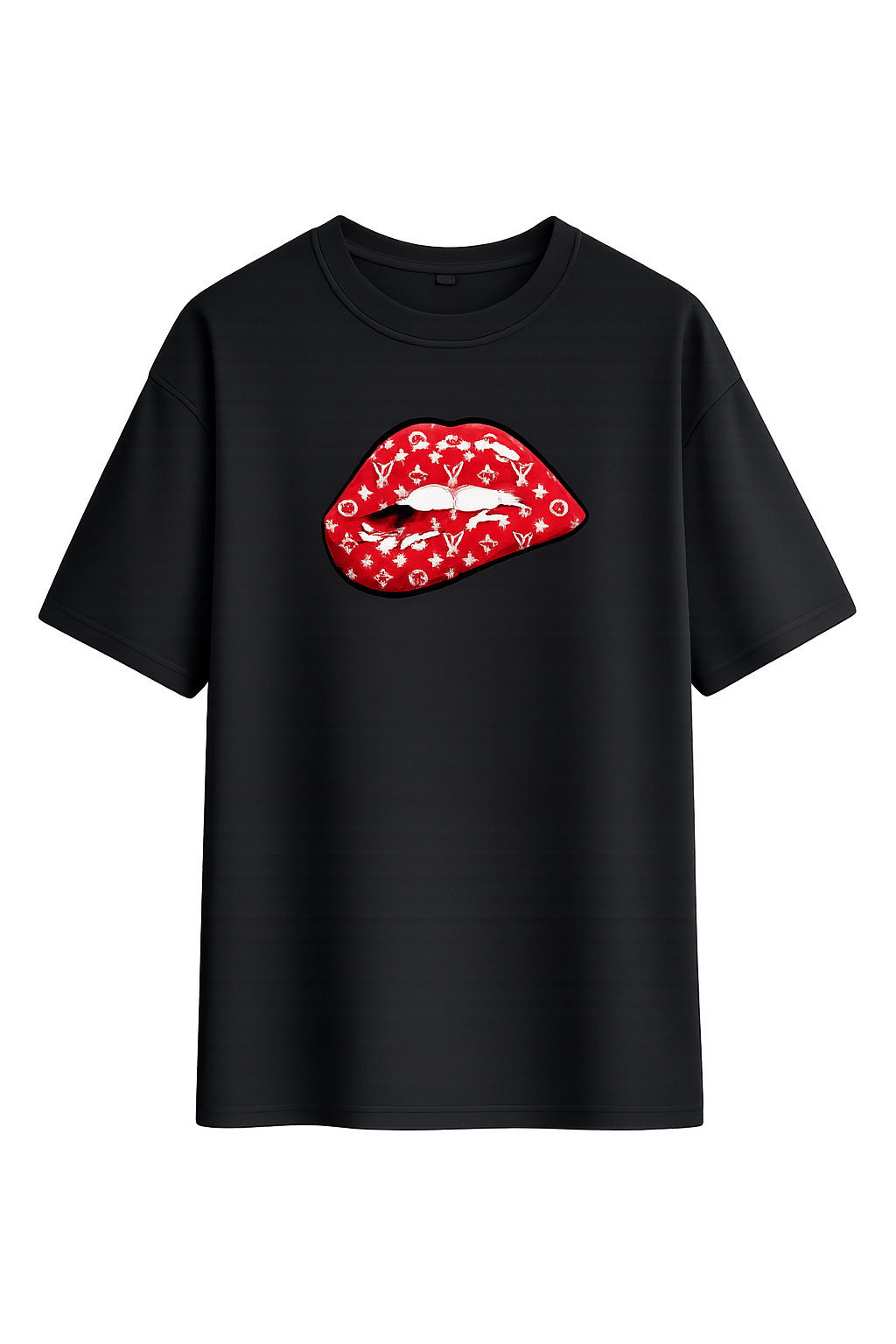 Luxe Ruby Lips Streetwear Tee