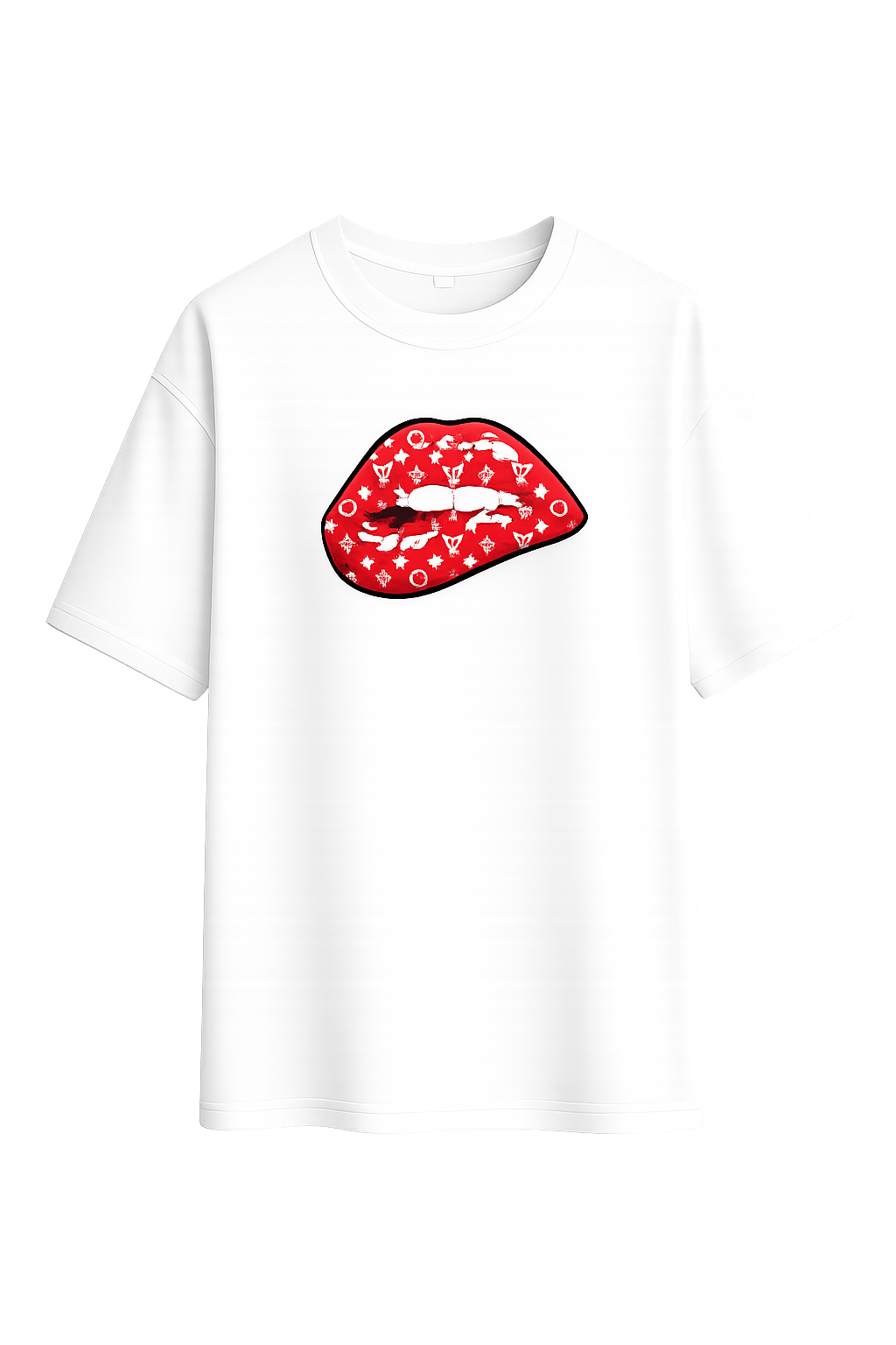 Luxe Ruby Lips Streetwear Tee