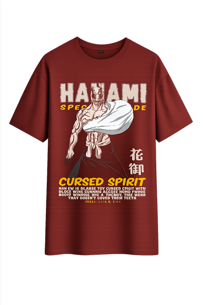 HANAMI EARTH CURSE VINTAGE ANIME TEE