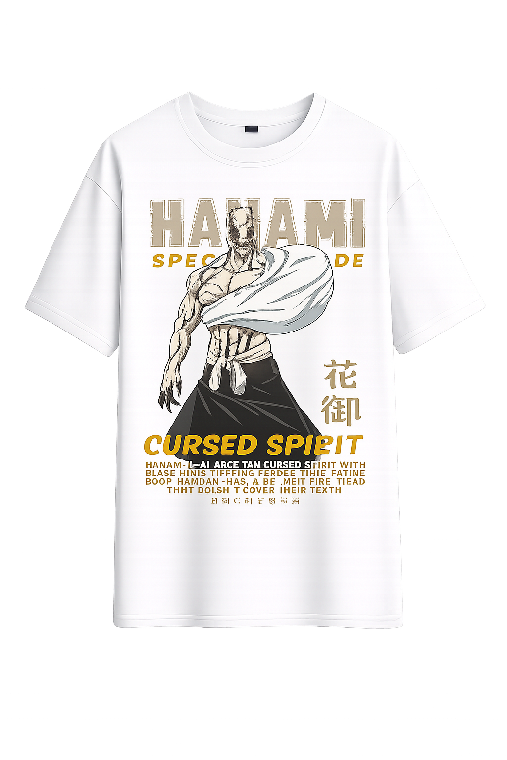 HANAMI EARTH CURSE VINTAGE ANIME TEE