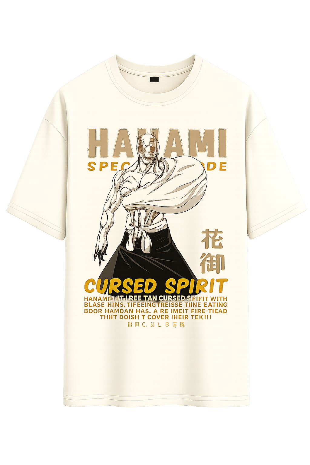 HANAMI EARTH CURSE VINTAGE ANIME TEE