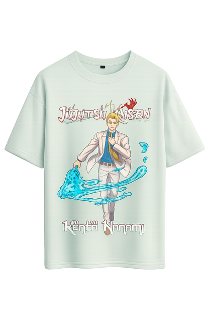NANAMI CURSED BLADE AESTHETIC GRAPHIC TEE