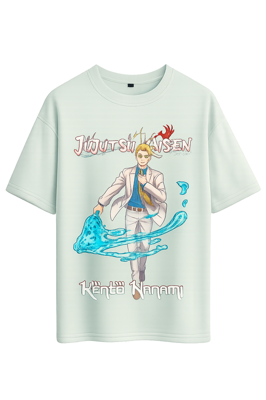 NANAMI CURSED BLADE AESTHETIC GRAPHIC TEE