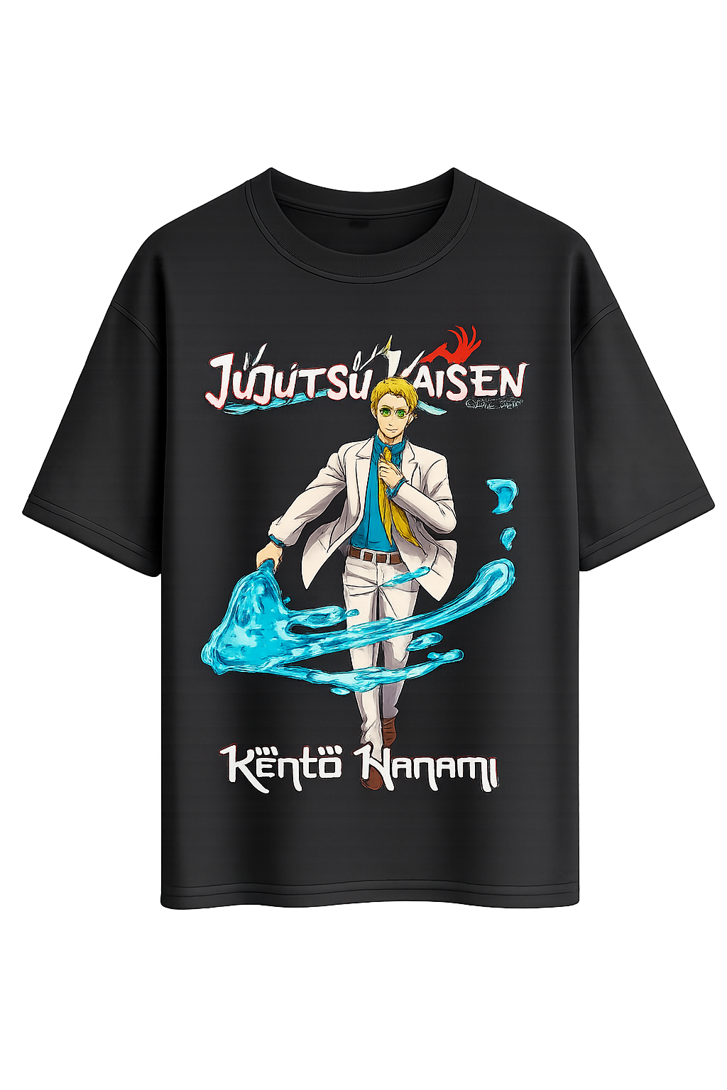 NANAMI CURSED BLADE AESTHETIC GRAPHIC TEE