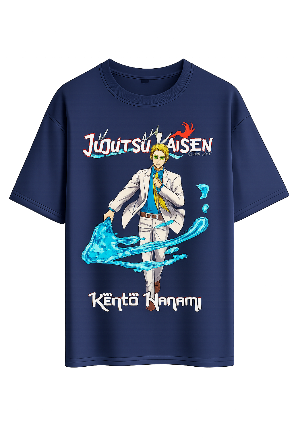 NANAMI CURSED BLADE AESTHETIC GRAPHIC TEE