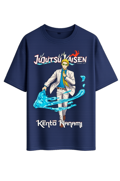 NANAMI CURSED BLADE AESTHETIC GRAPHIC TEE
