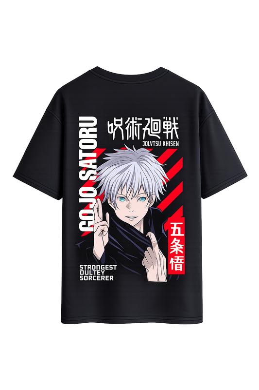 THE STRONGEST SORCERER GOJO STREETWEAR TEE
