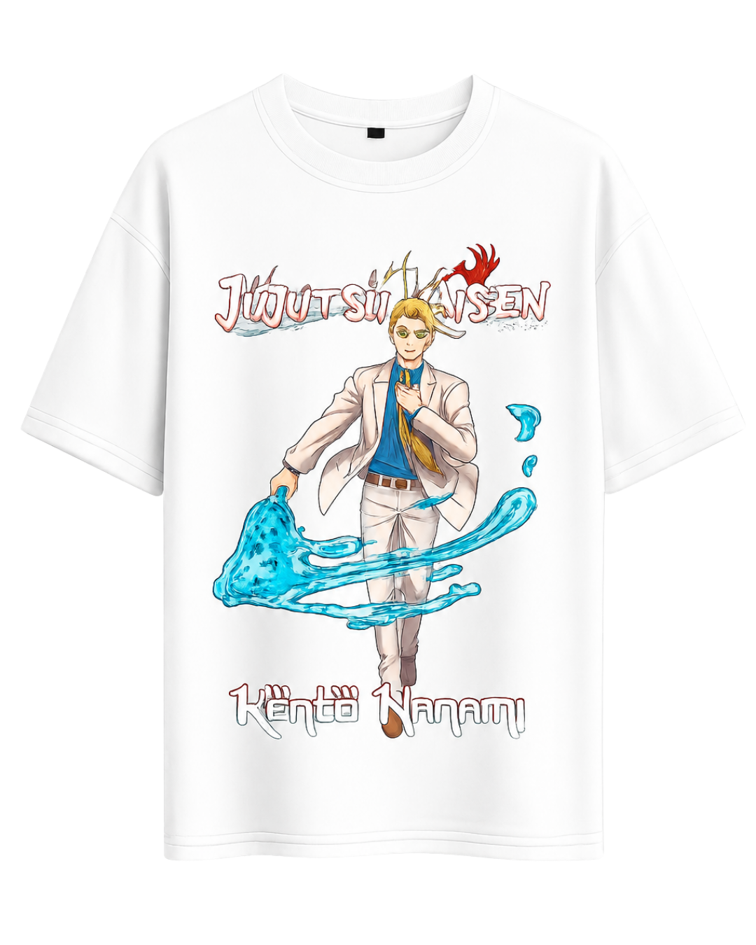 NANAMI CURSED BLADE AESTHETIC GRAPHIC TEE