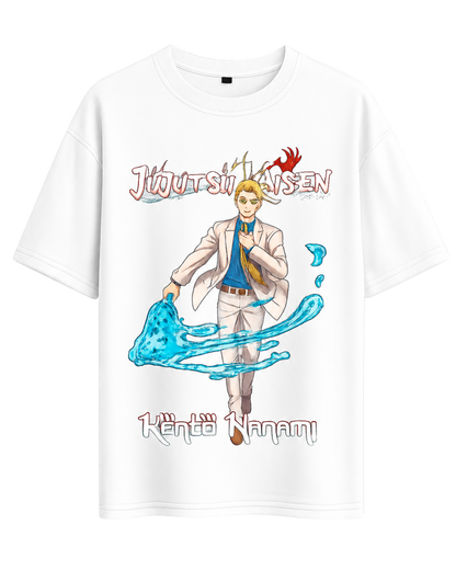NANAMI CURSED BLADE AESTHETIC GRAPHIC TEE