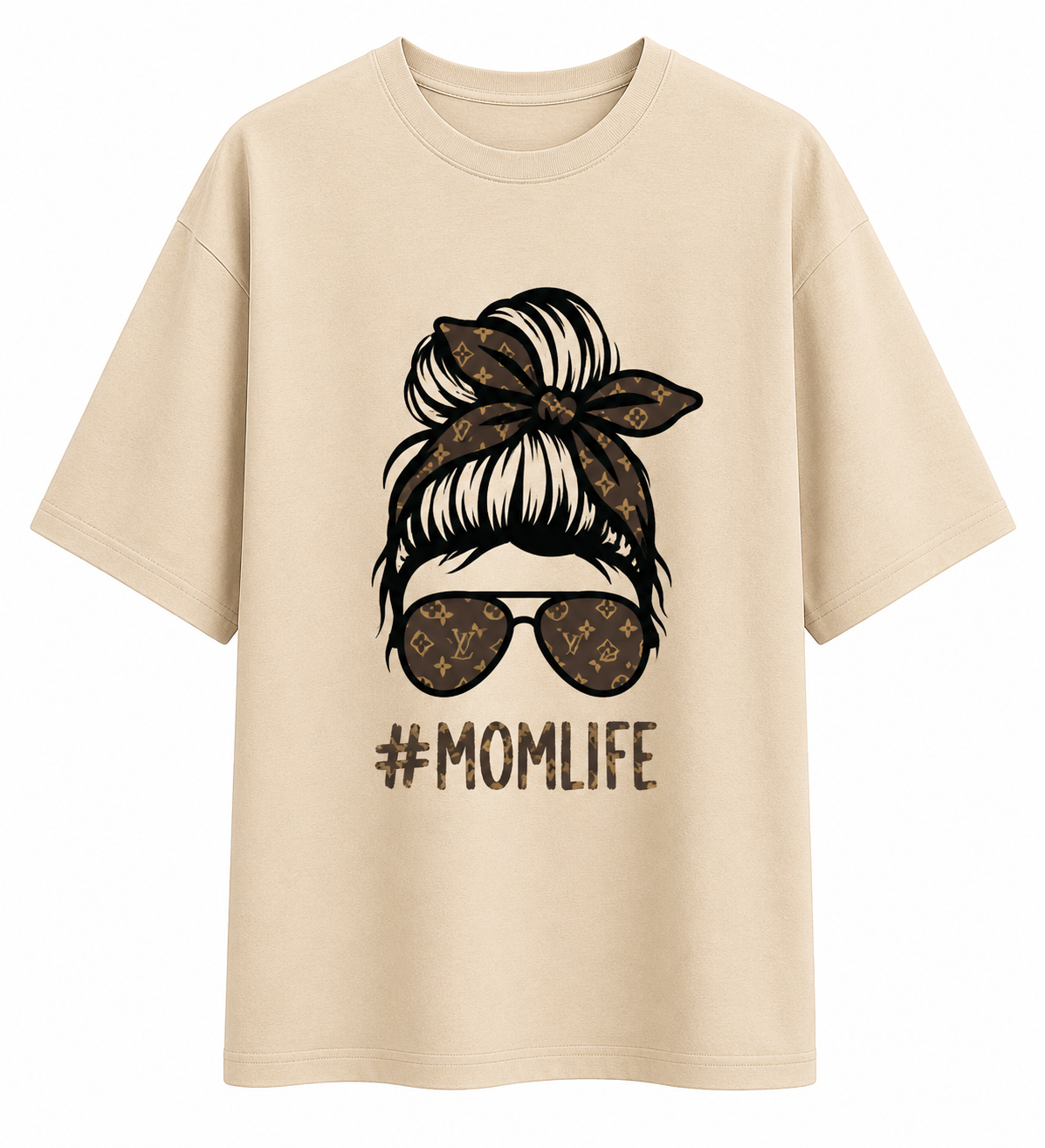 Luxe Mom Life Everyday Aesthetic Tee