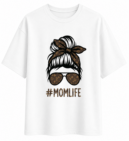 Luxe Mom Life Everyday Aesthetic Tee