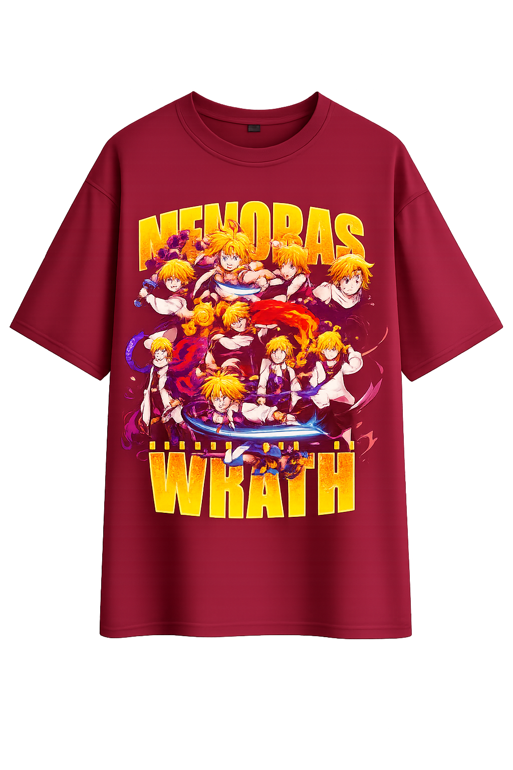 Wrath of Meliodas Anime Oversized Tee
