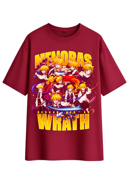 Wrath of Meliodas Anime Oversized Tee