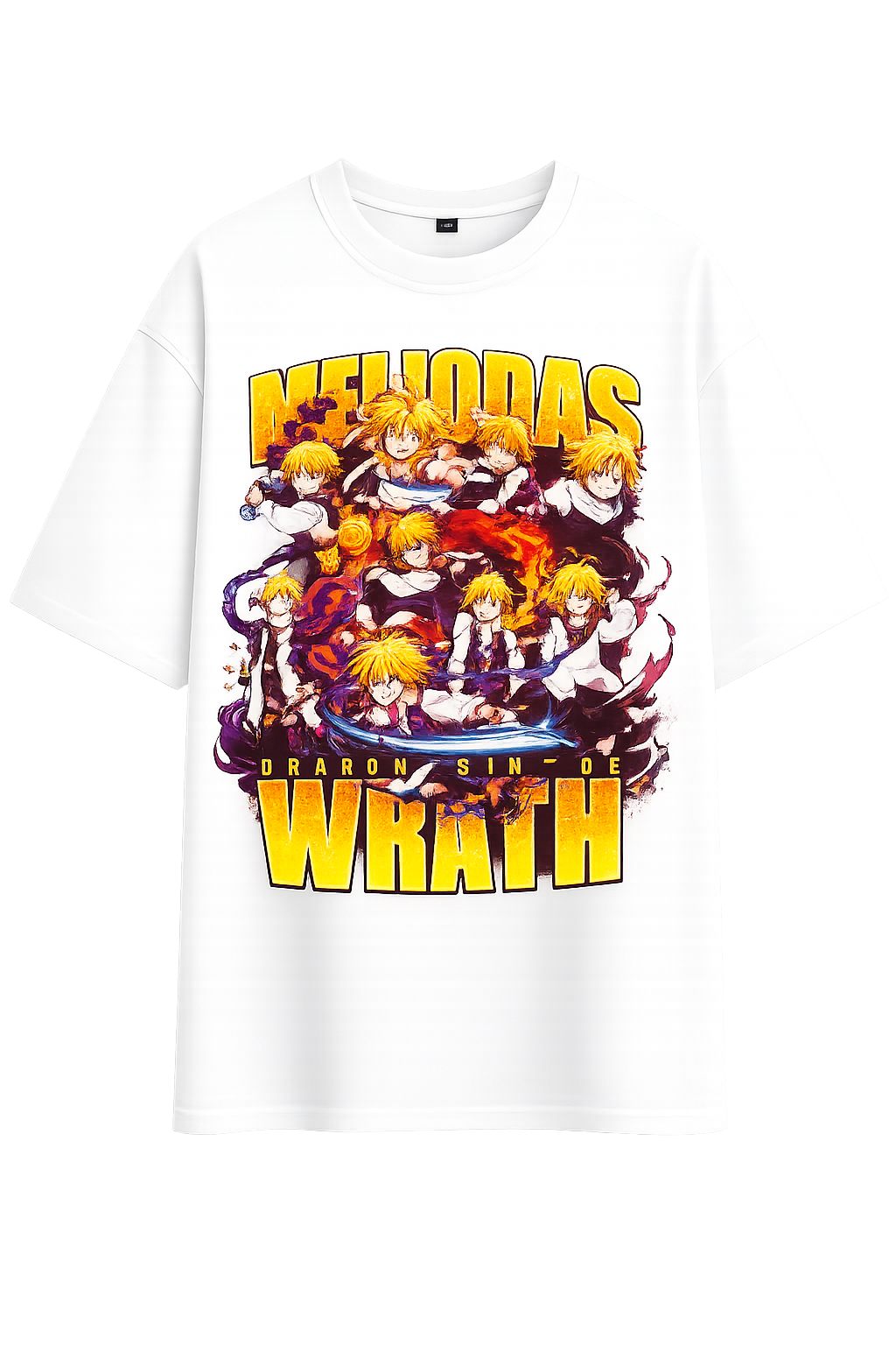 Wrath of Meliodas Anime Oversized Tee