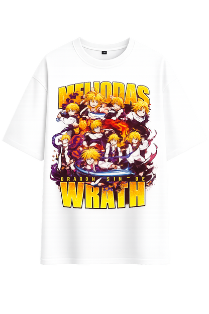 Wrath of Meliodas Anime Oversized Tee